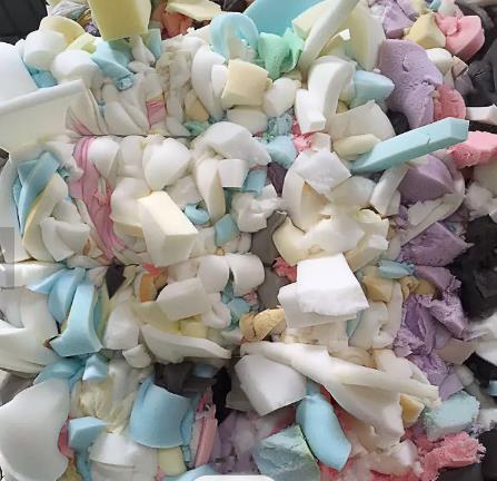 AA grade PU foam scrap without skin